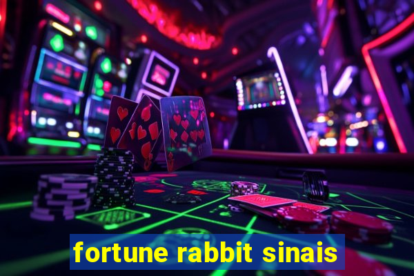 fortune rabbit sinais